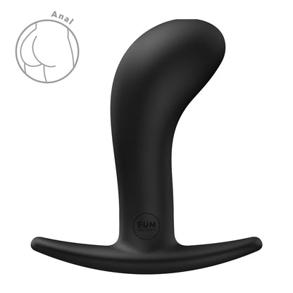 Fun Factory BOOTIE L Black 10.9 cm Large Anal Plug