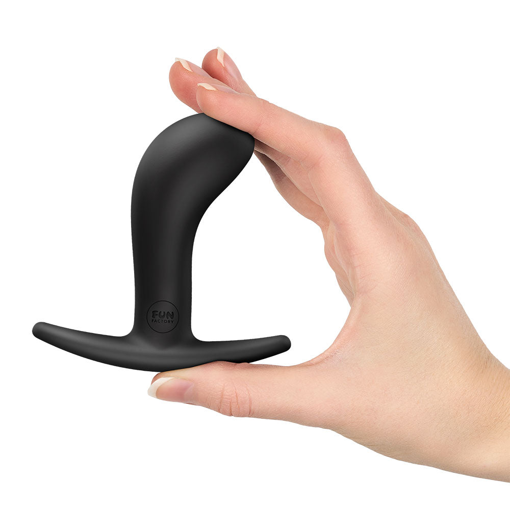 Fun Factory BOOTIE M Black 9.4 cm Medium Butt Plug