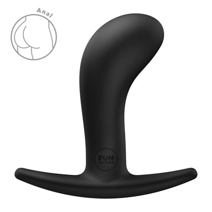 Fun Factory BOOTIE M Black 9.4 cm Medium Butt Plug