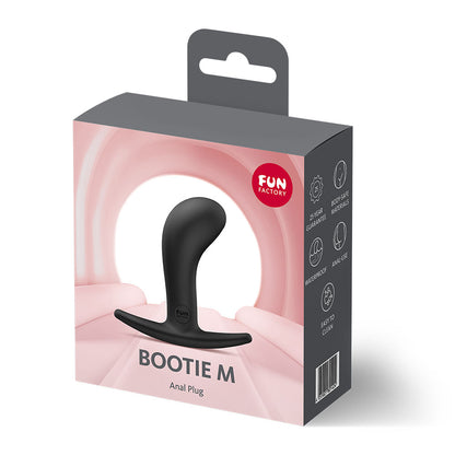 Fun Factory BOOTIE M Black 9.4 cm Medium Butt Plug
