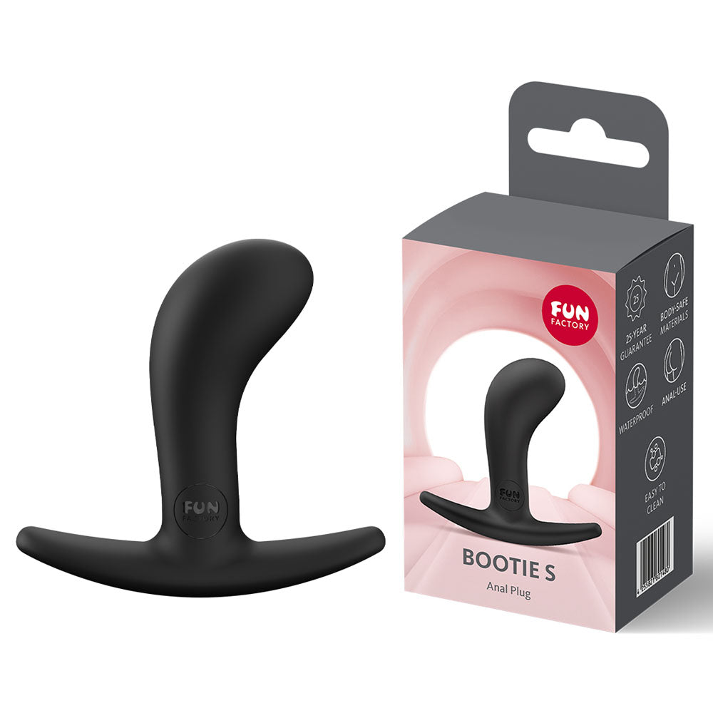Fun Factory BOOTIE S Black 7.9 cm Small Butt Plug