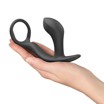 Fun Factory BOOTIE RING Black 14.7 cm Anal Plug with Cock Ring