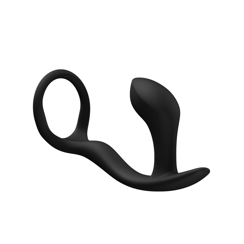 Fun Factory BOOTIE RING Black 14.7 cm Anal Plug with Cock Ring
