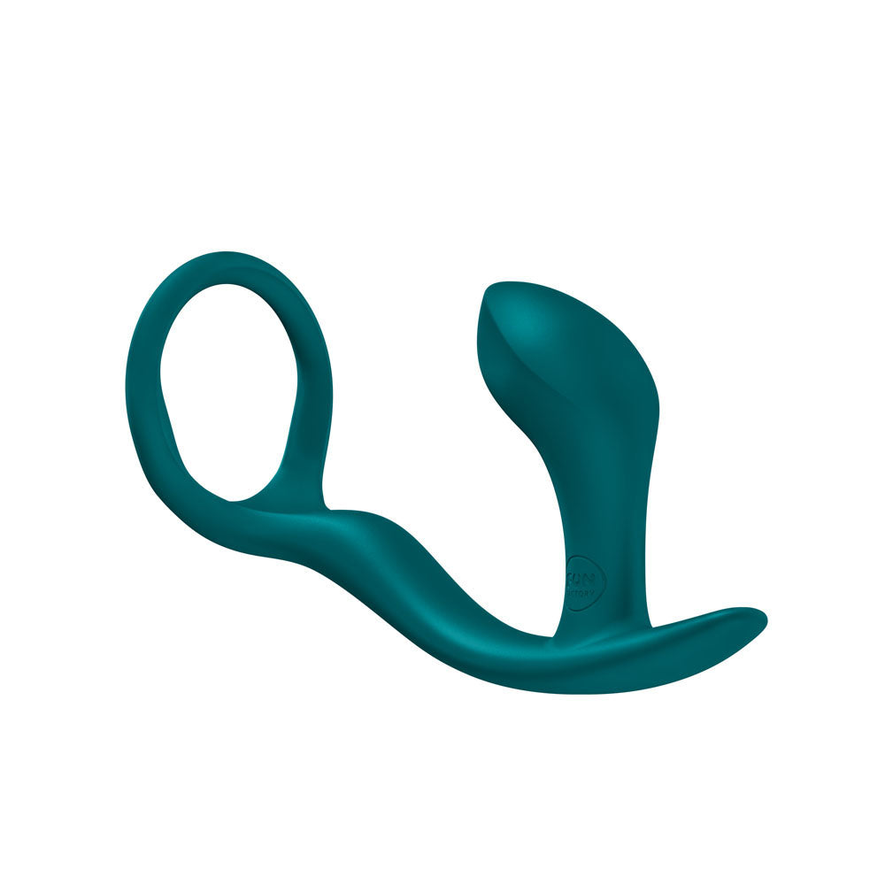 Fun Factory BOOTIE RING Bottle Green 14.7 cm Anal Plug with Cock Ring