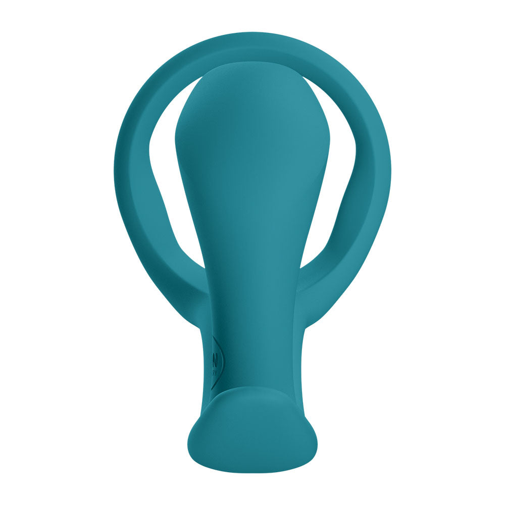 Fun Factory BOOTIE RING Bottle Green 14.7 cm Anal Plug with Cock Ring