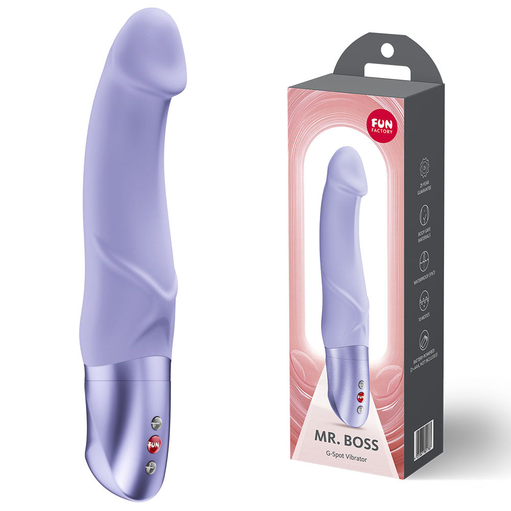 Fun Factory MR. BOSS Purple 21 cm Vibrator