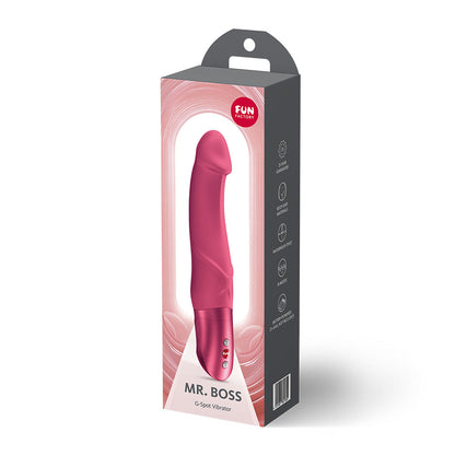 Fun Factory MR. BOSS Raspberry 21 cm Vibrator