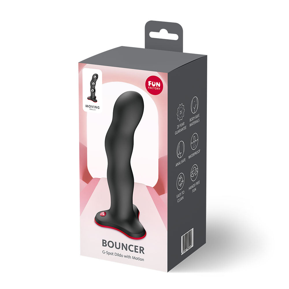 Fun Factory BOUNCER Black 18 cm Dildo