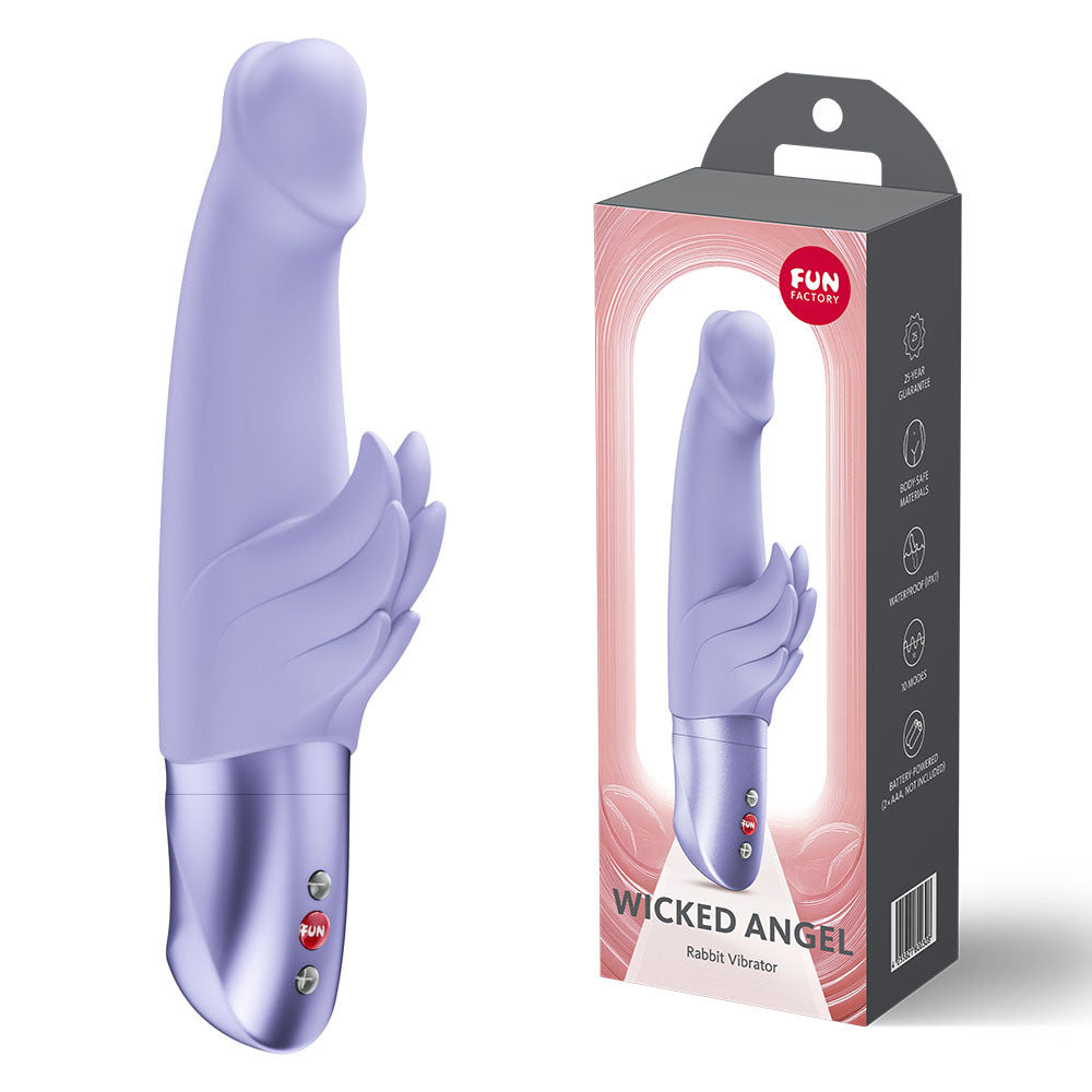 Fun Factory WICKED ANGEL Purple Angel Vibrator