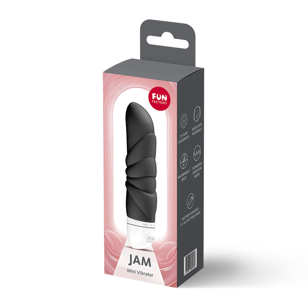 Fun Factory JAM Black 12.2 cm Vibrator