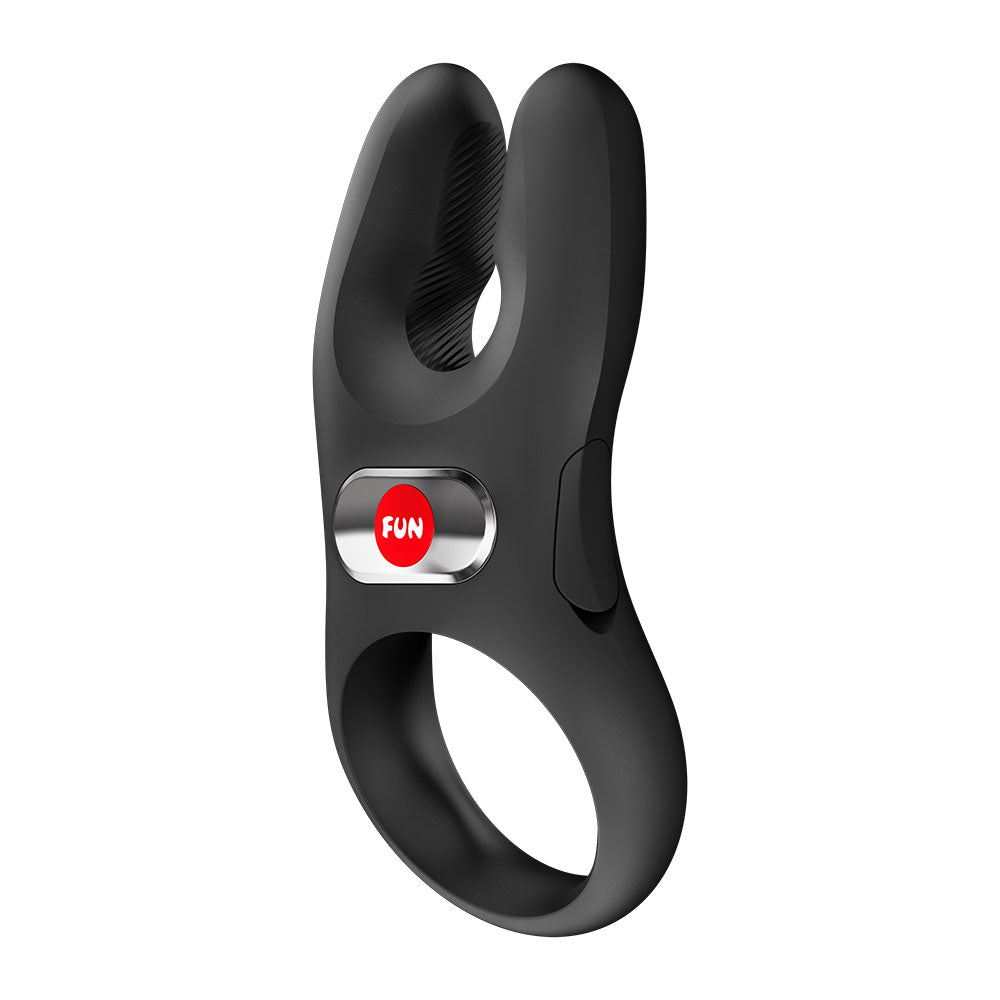 Fun Factory NOS PRO Black USB-C Rechargeable Vibrating Cock Ring
