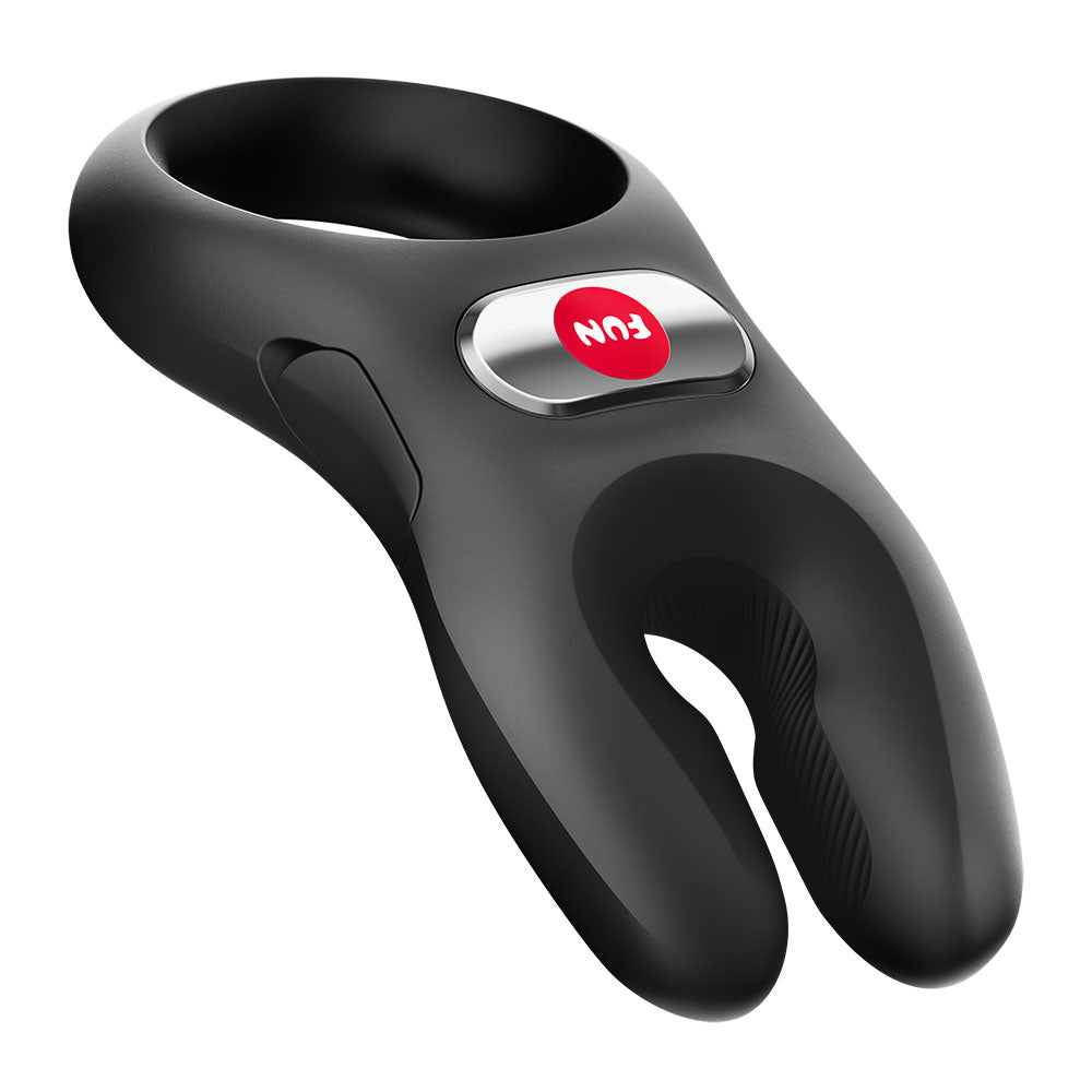 Fun Factory NOS PRO Black USB-C Rechargeable Vibrating Cock Ring