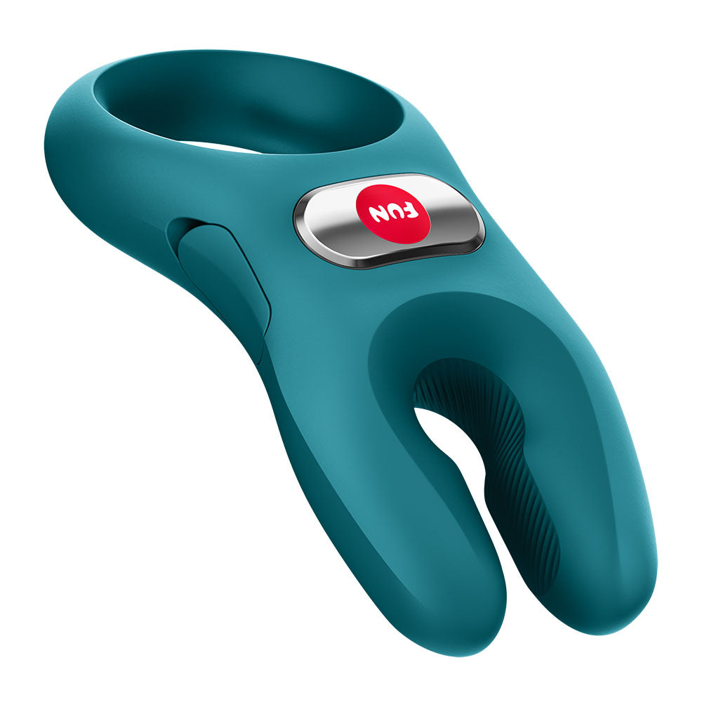 Fun Factory NOS PRO Bottle Green Vibrating Cock Ring