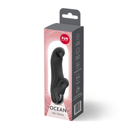 Fun Factory OCEAN Black 14.5 cm Vibrator