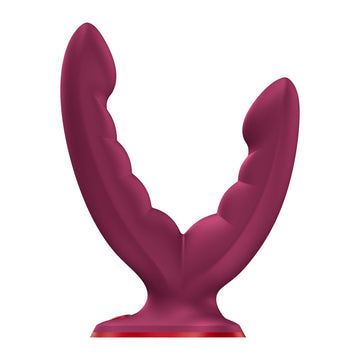 Fun Factory RYDE Wine Red - Wine Red Grinding Dildo