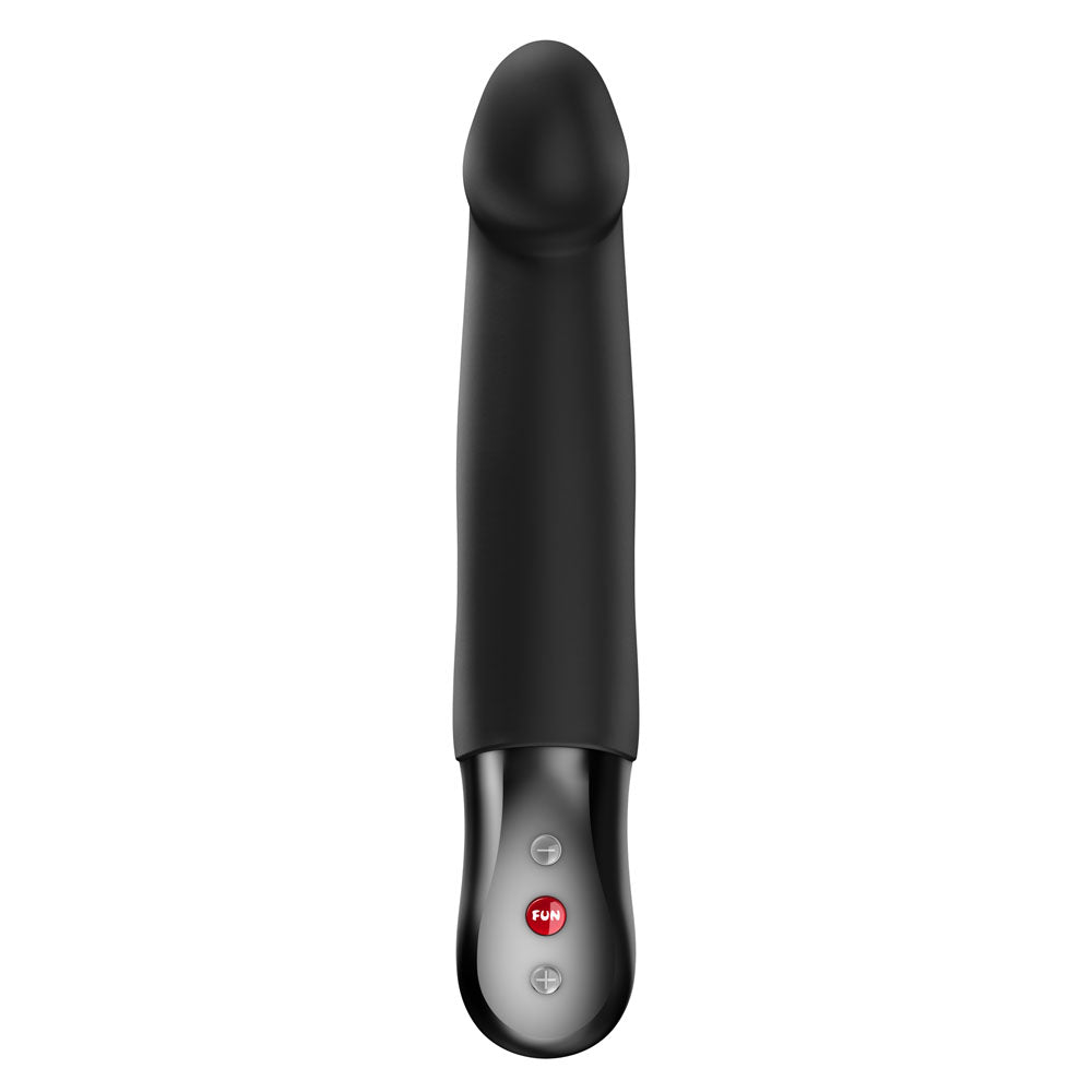 Fun Factory STRONIC REAL Black USB Rechargeable Thrusting Vibrator