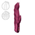 Fun Factory DARLING DEVIL Wine Red - Wine Red 20 cm Vibrator