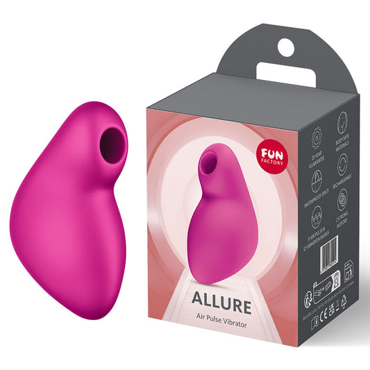 Fun Factory ALLURE Magenta - Magenta USB Rechargeable Air Pulse Stimulator