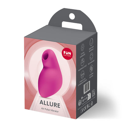 Fun Factory ALLURE Magenta USB Rechargeable Air Pulse Stimulator