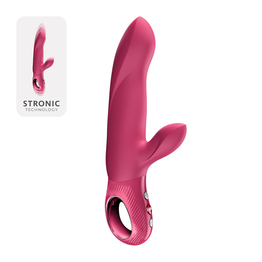 Fun Factory BI STRONIC ARC Raspberry 21.6 cm Thrusting Vibrator