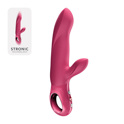 Fun Factory BI STRONIC ARC Raspberry 21.6 cm Thrusting Vibrator
