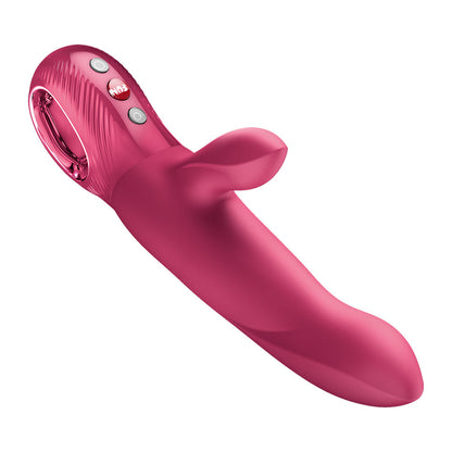 Fun Factory BI STRONIC ARC Raspberry 21.6 cm Thrusting Vibrator