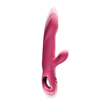 Fun Factory BI STRONIC ARC Raspberry 21.6 cm Thrusting Vibrator