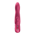 Fun Factory BI STRONIC ARC Raspberry - Raspberry 21.6 cm USB-C Rechargeable Thrusting Vibrator