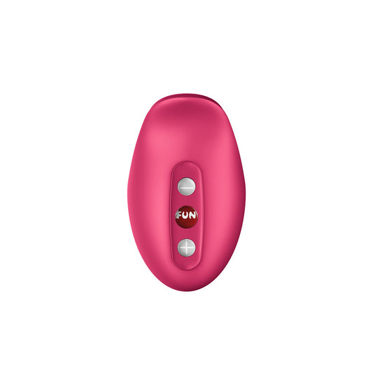 Fun Factory BELLE Raspberry - Raspberry Red USB Rechargeable Air Pulse Stimulator