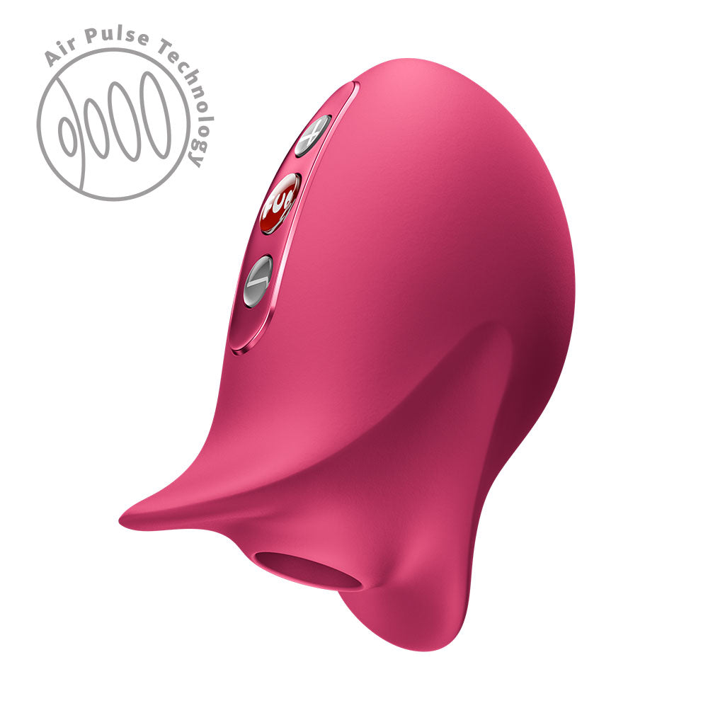 Fun Factory BELLE Raspberry Red USB Rechargeable Air Pulse Stimulator