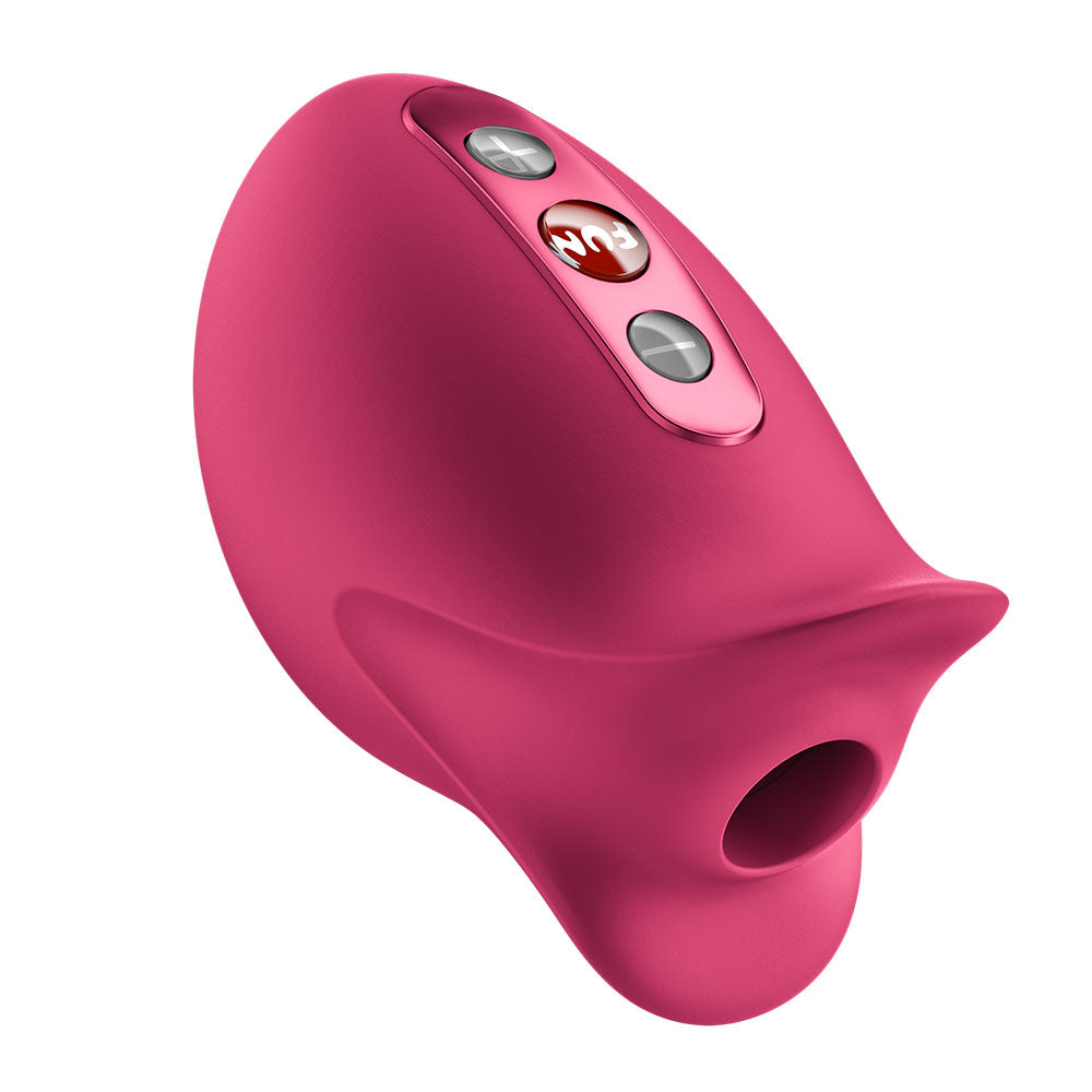 Fun Factory BELLE Raspberry Red USB Rechargeable Air Pulse Stimulator