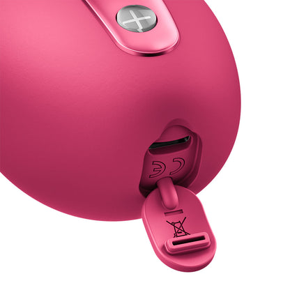 Fun Factory BELLE Raspberry Red USB Rechargeable Air Pulse Stimulator