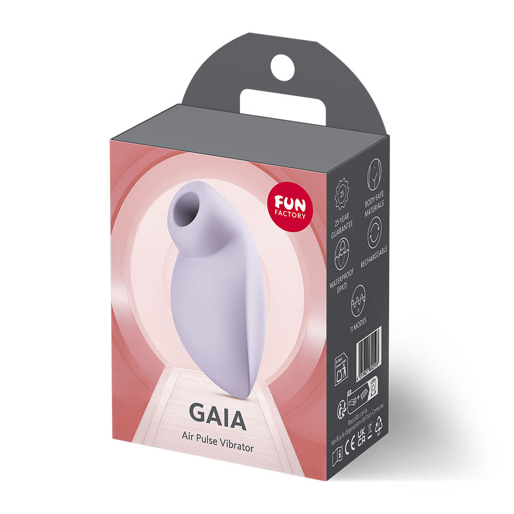 Fun Factory GAIA Purple USB Rechargeable Air Pulse Stimulator
