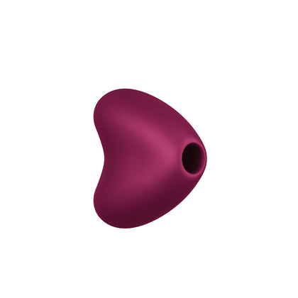Fun Factory LIBERA Wine Red - Wine Red USB Rechargeable Air Pulse Stimulator