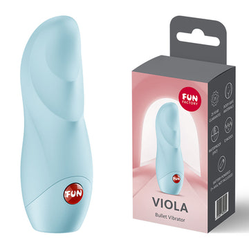 Fun Factory VIOLA Ice blue - Ice Blue Vibrating Bullet