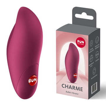 Fun Factory CHARME Wine Red - Wine Red USB-C Rechargeable Stimulator
