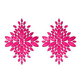 GLOW Fashion Pasties Set - Glow Pink Crystals - Image 2