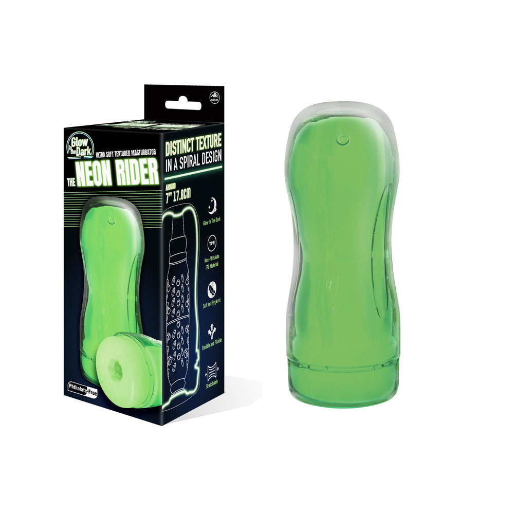 The Neon Rider - Glow in Dark 17.8 cm Stroker - Image 1