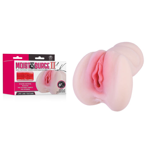 Moist & Surge II - Flesh Dual Layer Vagina Stroker - Image 1