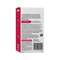 Four Seasons Naked Ribbed - Ultra Thin Ribbed & Lubed Condoms - 12 Pack
