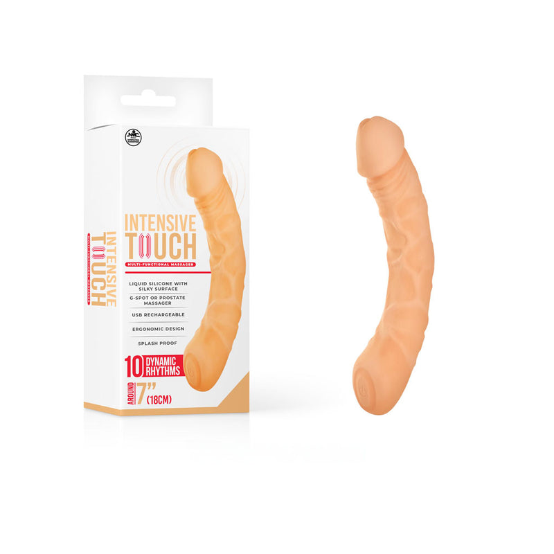 Intensive Touch - Flesh - Flesh 18 cm USB Rechargeable Vibrator