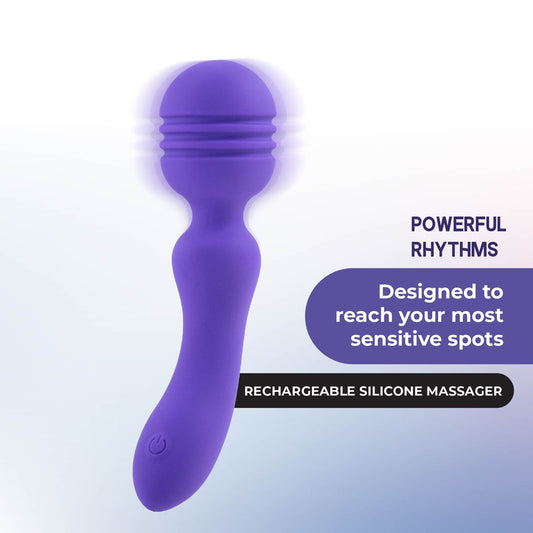 Xciter 16.5 cm USB Rechargeable Massage Wand