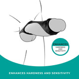 Strap The Balls - Black Cock Strap with Ball Stretcher - Image 2