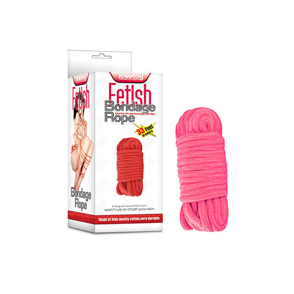 Fetish Bondage Rope - Black - 10 m Length - Image 1