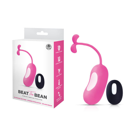 Beat The Bean - Pink USB Rechargeable Vibrating Egg with Wireless Remote - Image 1