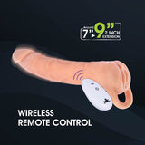 Extendor+ - Flesh 2 Inch Vibrating Penis Extender and Stroker - Image 2