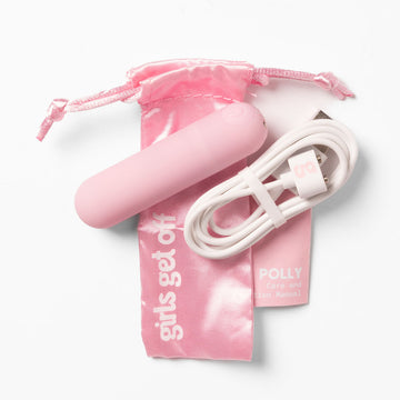 Girls Get Off - Polly - Pink 6.3 cm USB Rechargeable Bullet