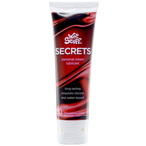Wet Stuff Secrets - 90g Tube - Hybrid Lubricant - 90 gram Tube - Image 1