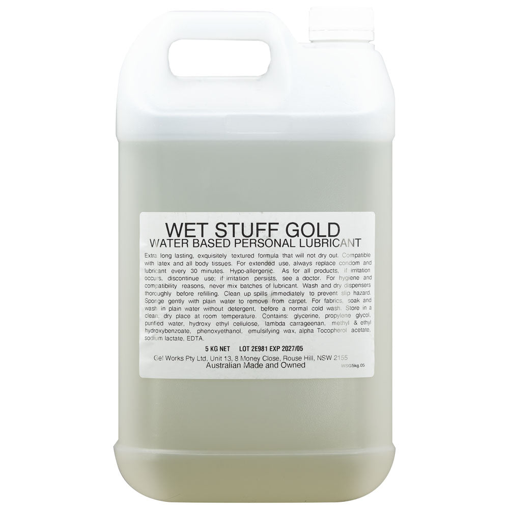 Wet Stuff Gold 5kg Bottle - - Image 1