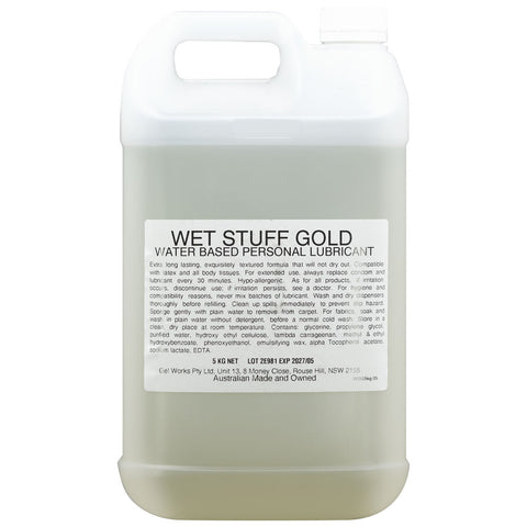 Wet Stuff Gold 5kg Bottle - - Image 1